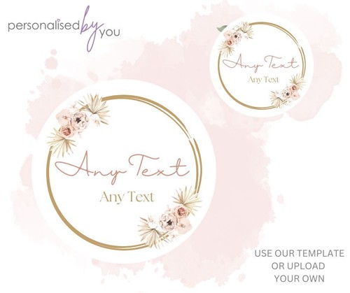 Personalised custom round - custom,