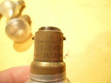 WW 2 AIR MINISTRY STAMPED AIRCRAFT  GUNSIGHT BULBS 5L 2014  X 3