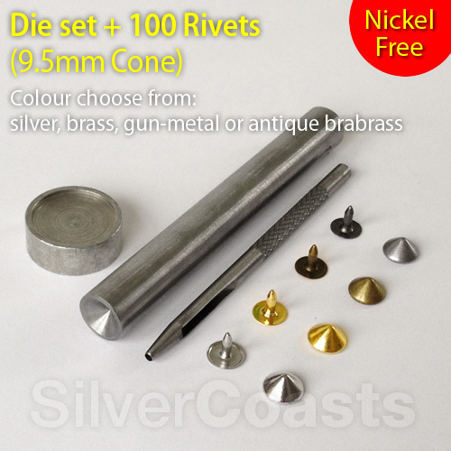 100 cone rivets - cone, +