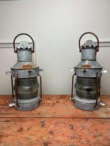 Pair antique maritime - pair, of