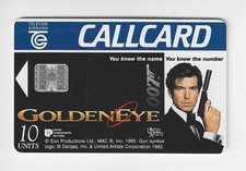 Goldeneye 007 : Telecom Eireann (Irish) Phonecard In Excellent Condition !