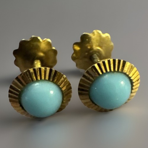 18ct yellow gold 750 stud - gold,