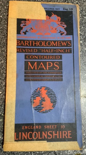 1936 bartholomew half inch - bartholomew's,