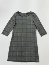 Only Women's Gray Plaid Midi