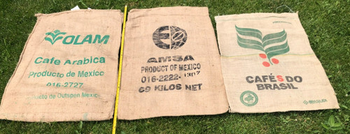 Assorted burlap jute - assorted, coffee