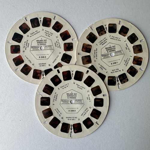 Viewmaster roland rat - viewmaster,