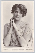 Signed Postcard Miss Marie