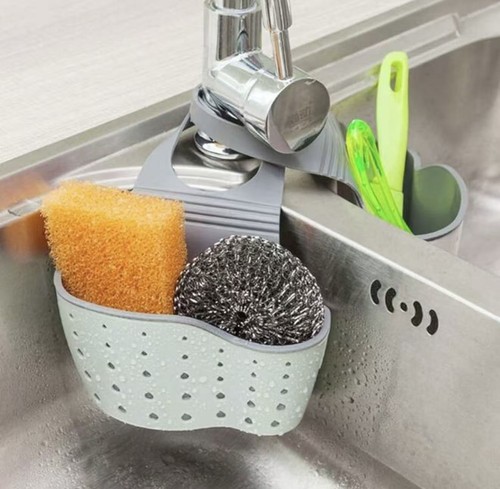 Adjustable sink drain storage - sink,