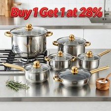 18PCS Induction Non Stick