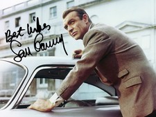 Sean Connery Signed Autograph 6X4 PHOTO Pre Print Film James Bond 007
