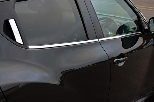 Chrome side door - side, sill