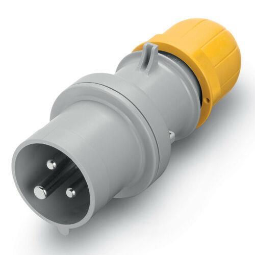 Scame pin yellow 16amp - 3,