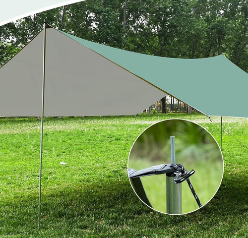 Wadeo waterproof camping tarp - wadeo,