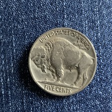 1936 Buffalo Nickel 5C Five Cent  US Coin nice