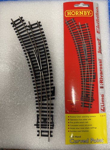 Hornby r8074 left hand - hornby,