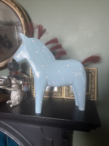 Vtg ikea wooden - dala, horse
