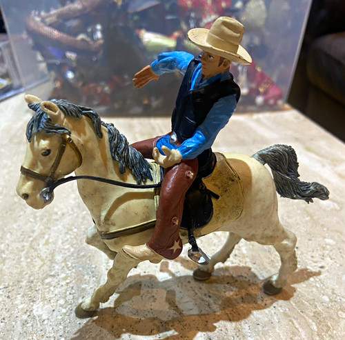 Vintage schleich western rider - vintage,