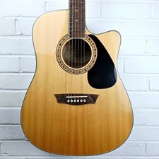 WASHBURN WD7SCE-O NATURAL ELECTRO ACOUSTIC GUITAR