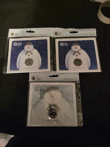 Snow man 50p - man, brilliant
