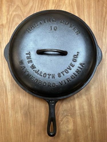 Vintage loth cast iron 10 - loth’s, #10