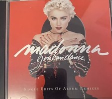 Madonna You Can Dance Singles Edits CD