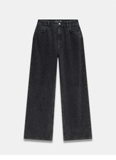 Mint Velvet Black Diamante Wide Jeans 12