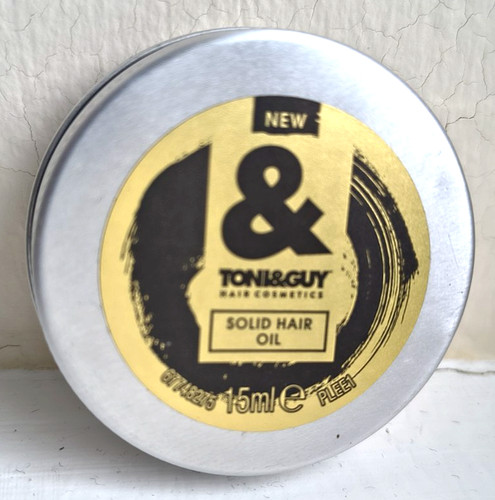 Toni guy solid hair - solid, oil