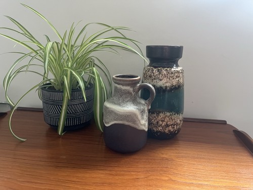 Vintage west german - vintage, vase