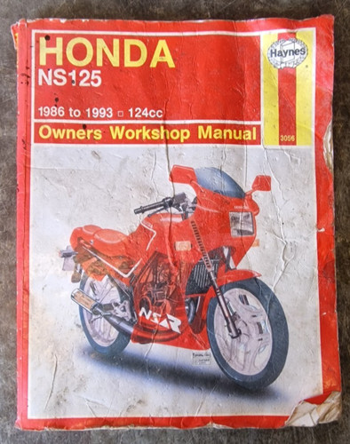 Honda ns125r haynes workshop - ns125r,