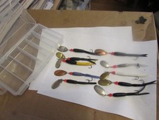 10 unused flying C condom fishing spinning lure 15 - 24g + box