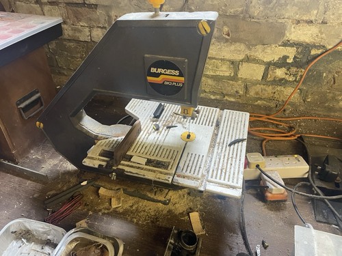 Burgess bk4 hobby bandsaw - burgess,