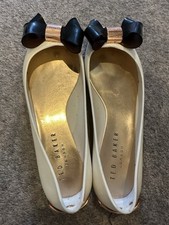 Ted Baker Ballerina Flats White Size 4