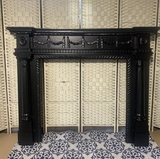 Wooden Carved Fire Surround ? DELIVERY £20 / £60