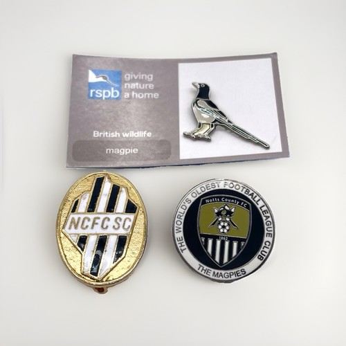 Notts county pin badge - county,