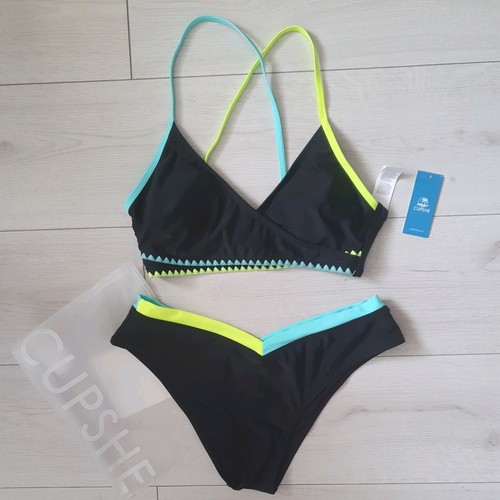 Cupshe black neon lime teal - lime,