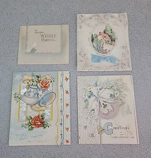 4 Vintage Silver Wedding