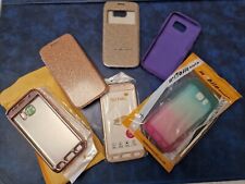 Job lot of phone covers for Samsung S6 & S7 mixed used and new	 Job lot of phone