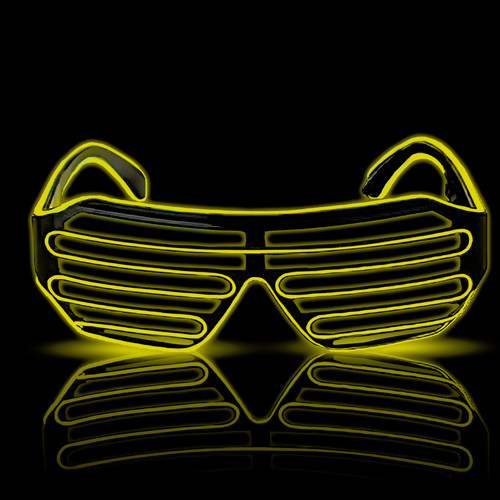Led glasses neon wire light - led,