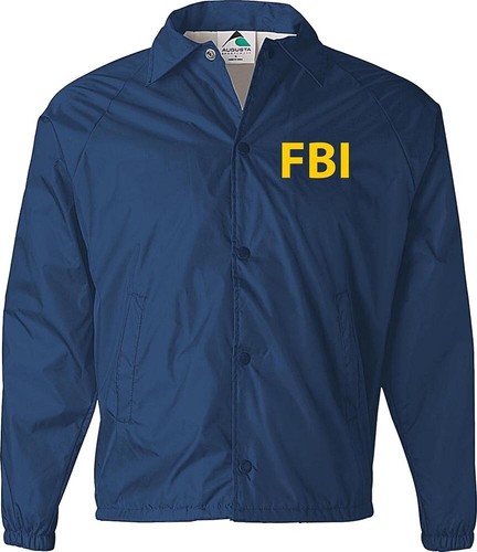 Fbi jacket with reflective - jacket,