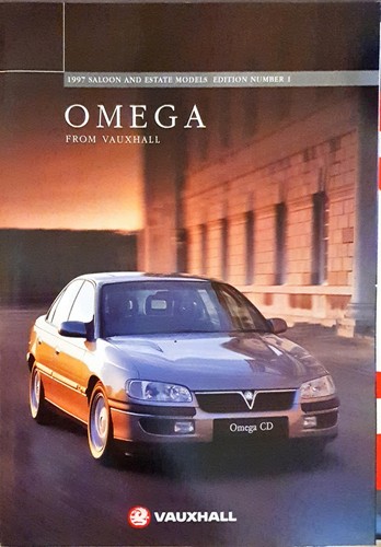 Vauxhall omega brochure 1997 - vauxhall,