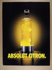 1999 Absolut CITRON lava lamp