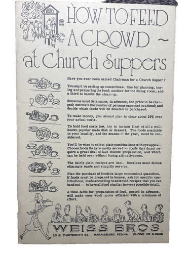 How feed crowd at - at, church