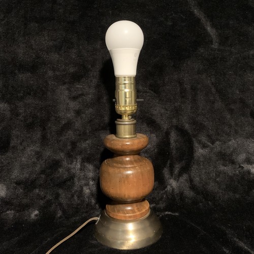 Vintage mcm turned - teak, and