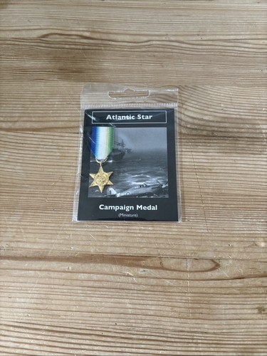 Ww2 miniature atlantic star - ww2,
