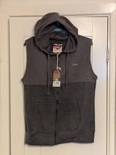 Lee Cooper Men's Grey Hooded