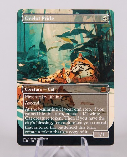Ocelot pride handmade - ocelot,