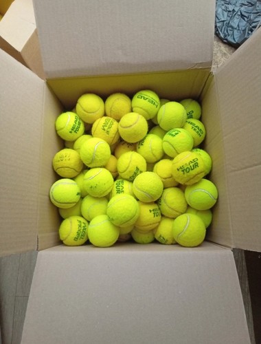 Used tennis balls - used, mixed