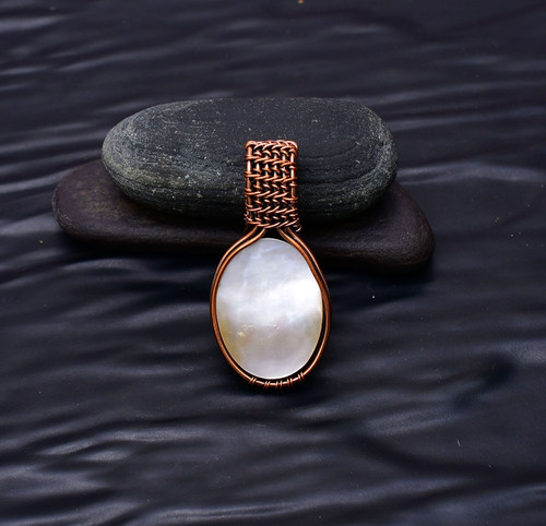 Mother pearl gemstone - mother,