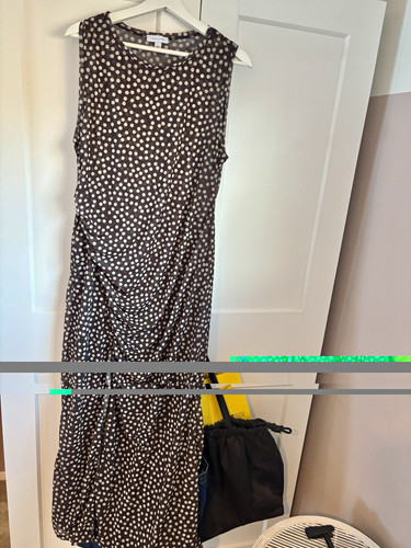 Topshop brown white polka dot - topshop,