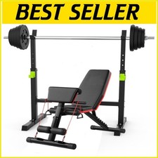 Adjustable Weight Bench+Squat